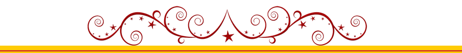 red star scroll banner